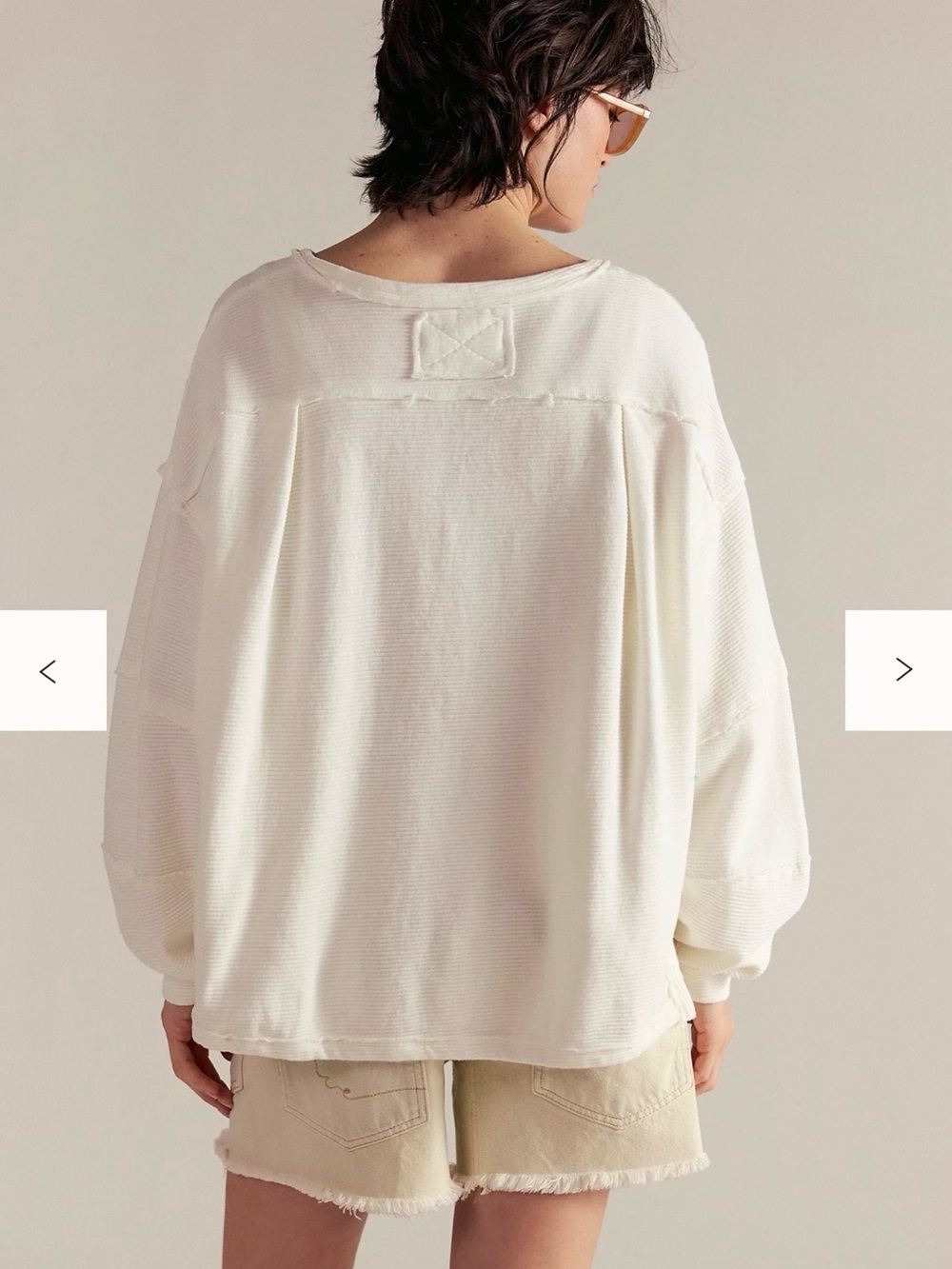 Free People Cream Pullover - Picture 5 of 9